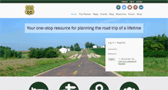 Desktop Screenshot of drivingroute66.com